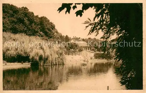 AK / Ansichtskarte Longwy_Gouraincourt Le Parc L Etang Longwy Gouraincourt