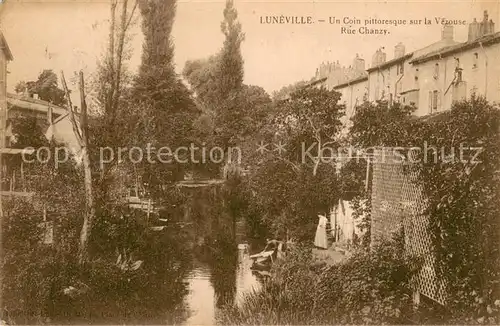 AK / Ansichtskarte Luneville_54 Un Coin pittoresquesur la Vezouse Rue Chanzy 