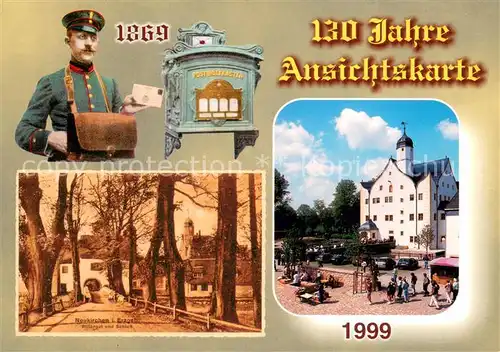 AK / Ansichtskarte Klaffenbach_Chemnitz 130 Jahre Ansichtskarte Sonderausstellung im Wasserschloss Ansichtskartenverein Zwoenitz Klaffenbach_Chemnitz