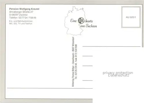 AK / Ansichtskarte Zwoenitz Pension Gaststaette Gerberstuebl Zwoenitz