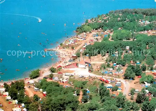 AK / Ansichtskarte Porec Lanternacamp Kueste Strand Porec