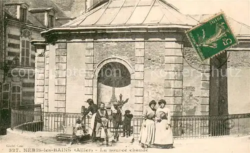 AK / Ansichtskarte Neris les Bains_03 La source chaude 