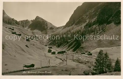 AK / Ansichtskarte Strelapass Panorama Strelapass