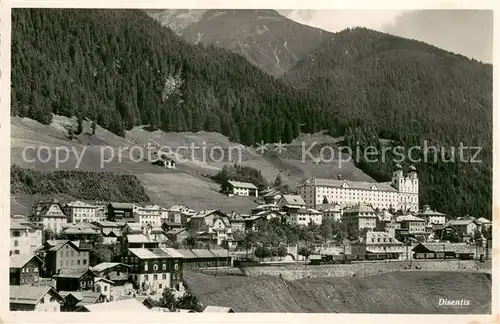 AK / Ansichtskarte Disentis_GR Panorama Disentis GR