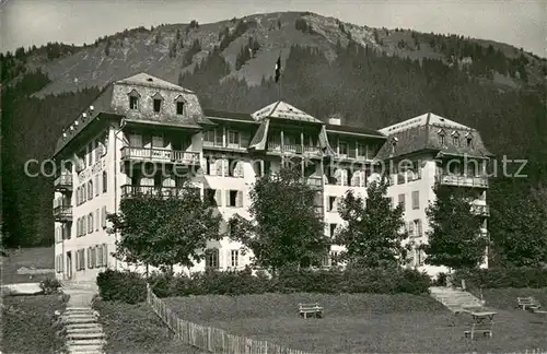 AK / Ansichtskarte Morgins Le Grand Hotel Morgins