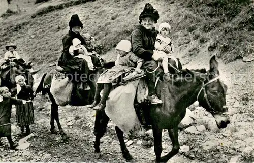 AK / Ansichtskarte Saviese_VS La montee aux Mayens 