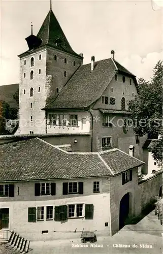 AK / Ansichtskarte Nidau Schloss Nidau Nidau