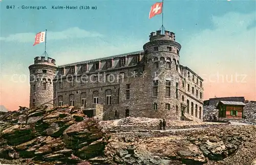 AK / Ansichtskarte Gornergrat_Zermatt_VS Kulm Hotel 