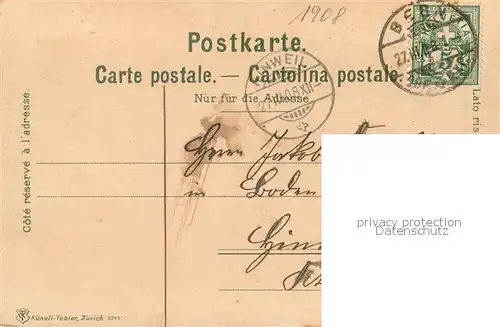 AK / Ansichtskarte Bern_BE Erlach Denkmal Bern_BE