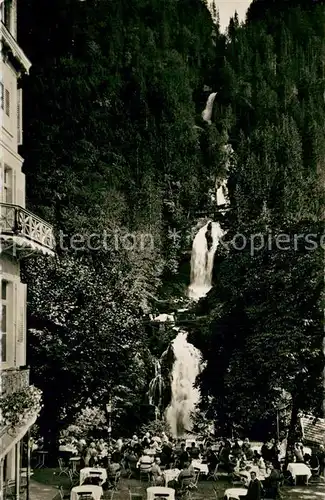 AK / Ansichtskarte Giessbach_BE Grand Hotel Giessbach Wasserfaelle 