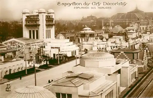 AK / Ansichtskarte Exposition_Arts_Decoratifs_Paris_1925 AN Paris Nr. 34 Esplanade des Invalides 