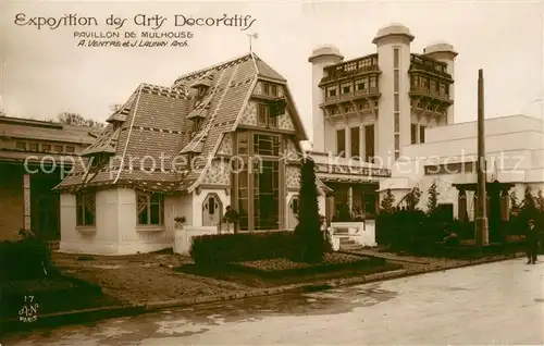 AK / Ansichtskarte Exposition_Arts_Decoratifs_Paris_1925 AN Paris Nr. 17 Pavillon de Mulhouse 