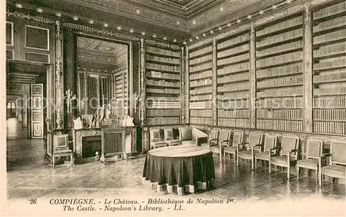 AK / Ansichtskarte Compiegne_60 Bibliothek Napoleons 