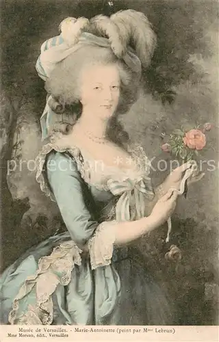 AK / Ansichtskarte Persoenlichkeiten Marie Antoinette Musee de Versailles 
