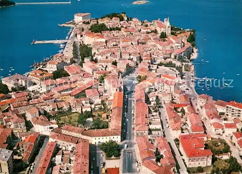 AK / Ansichtskarte Porec Stadtpanorama Kuestenort Porec