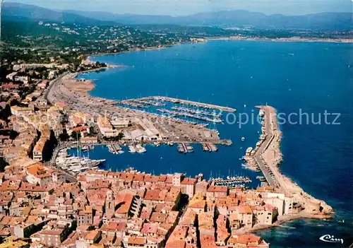 AK / Ansichtskarte Saint_Tropez_Var Vue aerienne Cote d Azur Saint_Tropez_Var