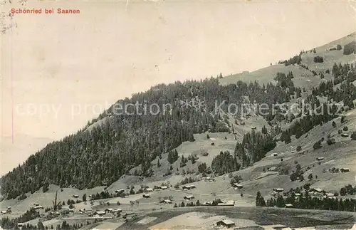 AK / Ansichtskarte Schoenried_BE Panorama 