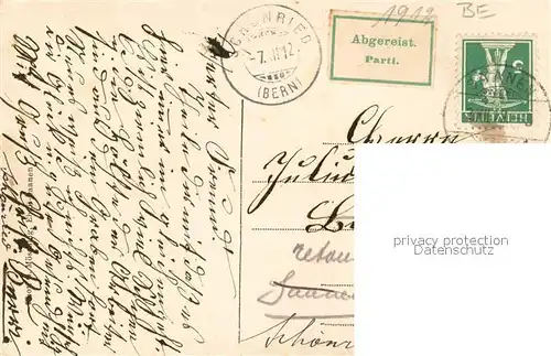 AK / Ansichtskarte Schoenried_BE Panorama 