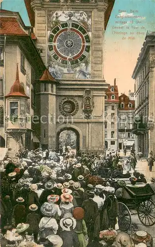 AK / Ansichtskarte Bern_BE Am Zeitglockenturm Bern_BE