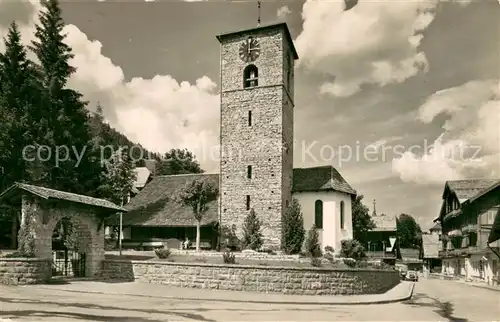 AK / Ansichtskarte Adelboden Kirche Adelboden