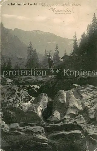 AK / Ansichtskarte Aeschi_BE Im Suldthal Aeschi_BE