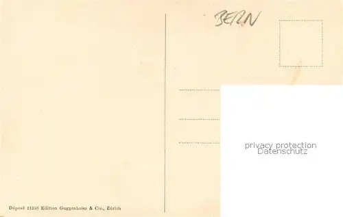 AK / Ansichtskarte Bern_BE Bundespraesident Dr Ludwig Forrer Bern_BE