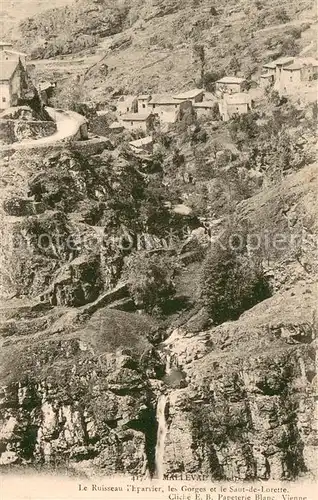 AK / Ansichtskarte Malleval_42_Loire Le Ruisseau lEparvier les Gorges et le Saut de Lorette 