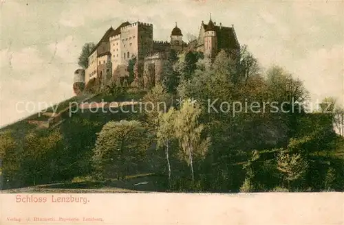 AK / Ansichtskarte Lenzburg_AG Schloss Lenzburg Lenzburg AG