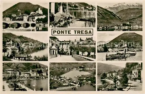 AK / Ansichtskarte Ponte Tresa_TI Orts und Teilansichten  