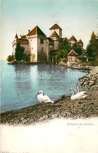 AK / Ansichtskarte Chillon Chateau de Chillon Chillon