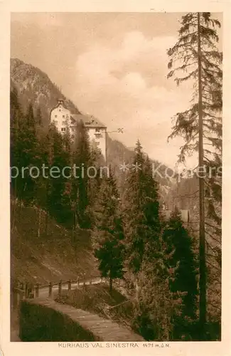 AK / Ansichtskarte Val_Sinestra_Zuort_GR Kurhaus Val Sinestra 