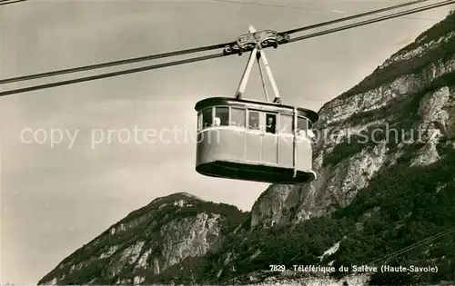 AK / Ansichtskarte Saleve_Le_Haute Savoie_74 Teleferique du Saleve 
