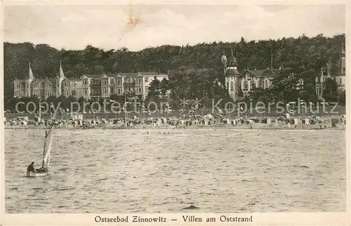 AK / Ansichtskarte Zinnowitz_Ostseebad Villen am Oststrand Zinnowitz_Ostseebad