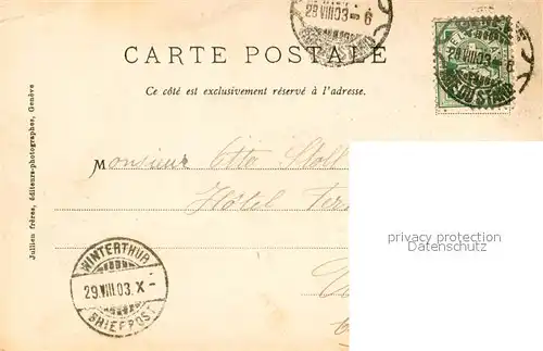 AK / Ansichtskarte Geneve_GE Bords du Rhone Geneve_GE