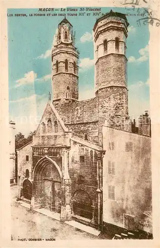 AK / Ansichtskarte Macon_71 Le Vieux St Vincent  