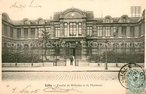 AK / Ansichtskarte Lille_59 Faculte de Medecine et de Pharmacie 