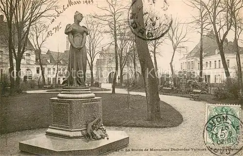 AK / Ansichtskarte Douai_59 La Statue de Marcellin Desbordes 