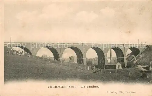 AK / Ansichtskarte Fourmies_59 Le Viaduc 