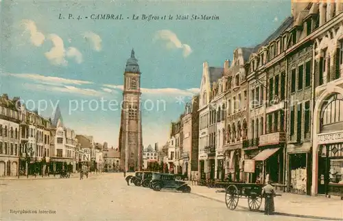 AK / Ansichtskarte Cambrai_59 Le Beffros et le Mail St Martin 