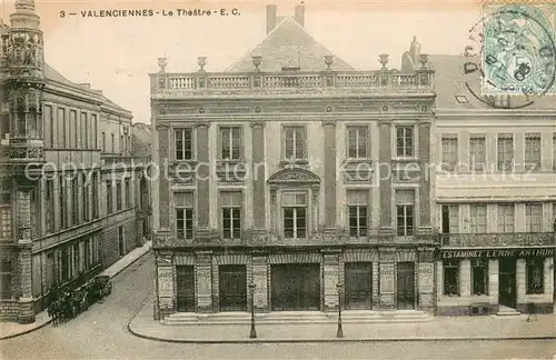 AK / Ansichtskarte Valenciennes_59 Le Theatre 
