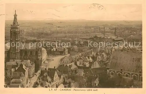 AK / Ansichtskarte Cambrai_59 Panorama 