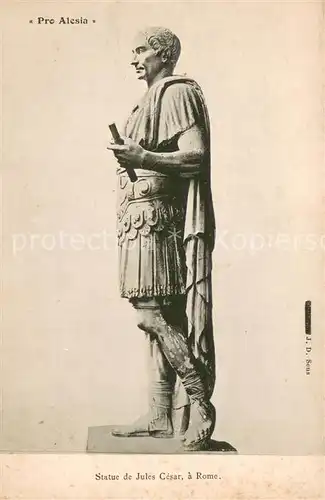AK / Ansichtskarte Skulpturen Jules Cesar a Roma 