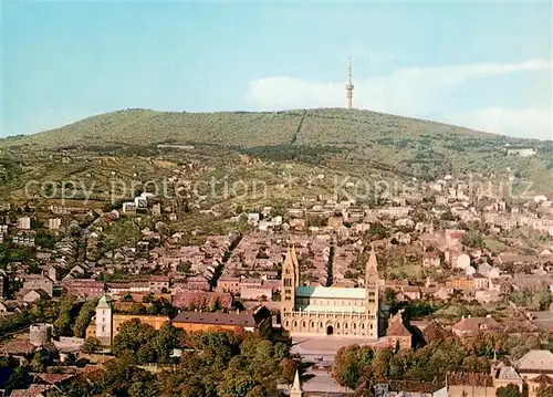 AK / Ansichtskarte Pecs Stadtpanorama Sender Pecs