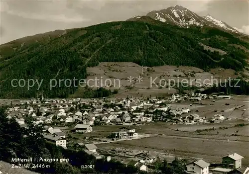 AK / Ansichtskarte Mittersill_Oberpinzgau Panorama Blick gegen Zwoelferkogel Mittersill Oberpinzgau