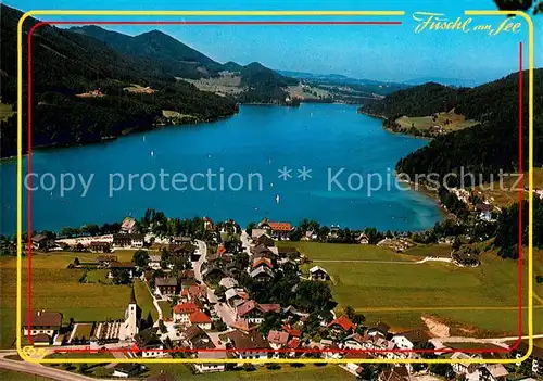 AK / Ansichtskarte Fuschl_See_Salzkammergut Panorama See Alpen Fuschl_See_Salzkammergut