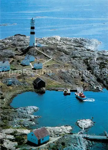 AK / Ansichtskarte Kristiansand The Oksoy lighthouse Leuchtturm Kristiansand