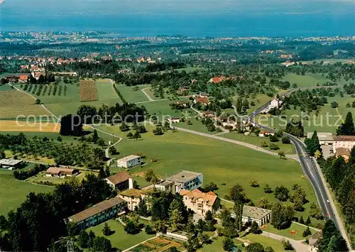 AK / Ansichtskarte St_Gallen_SG Kneipp Kurhaus Oberwaid Blick zum Bodensee St_Gallen_SG