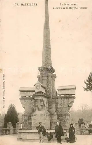 AK / Ansichtskarte Bazeilles_08 Lamoncelle Le Monument eleve sur la Crypte 