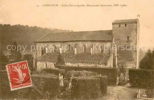 AK / Ansichtskarte Longuyon_54 Eglise Staint Agathe 