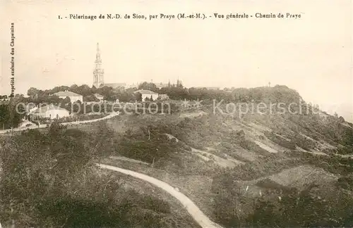 AK / Ansichtskarte Sion_Praye Chemin de Praye Sion_Praye